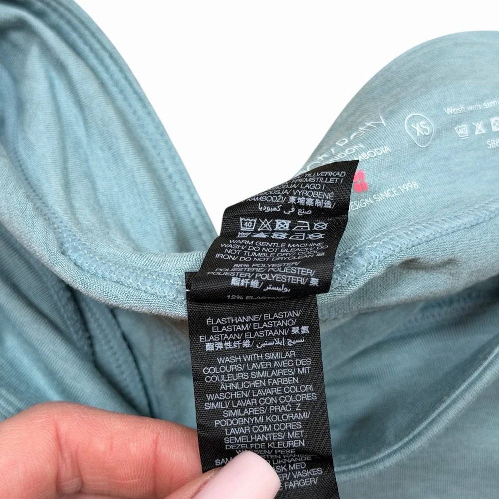 Sweaty Betty‎ Garudasana Cropped Yoga Pants - SB867B - Light Blue - Sz XS - Picture 5 of 10